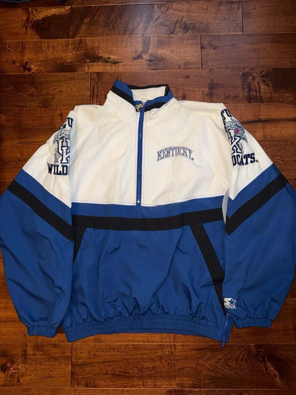 Vintage starter 1990s NCAA University of Kentucky Wildcats Jacket XL